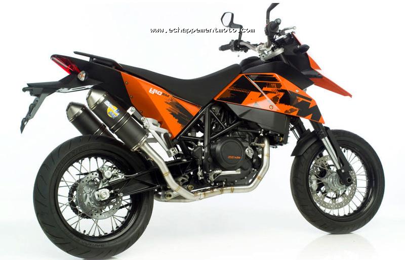 echappement moto KTM 690 SUPERMOTO leovince echappement moto KTM 690 SUPERMOTO leovince